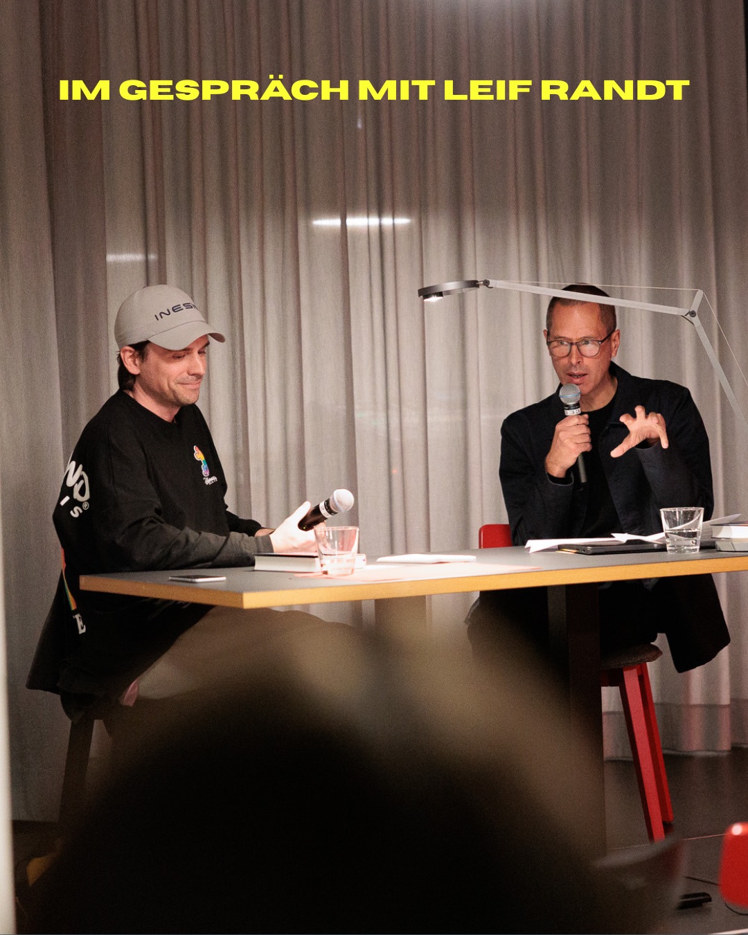 Leif Randt im Austausch mit Philip Holstein